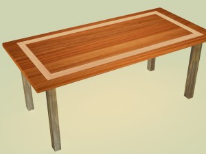 table obj fbx max 3D 모델