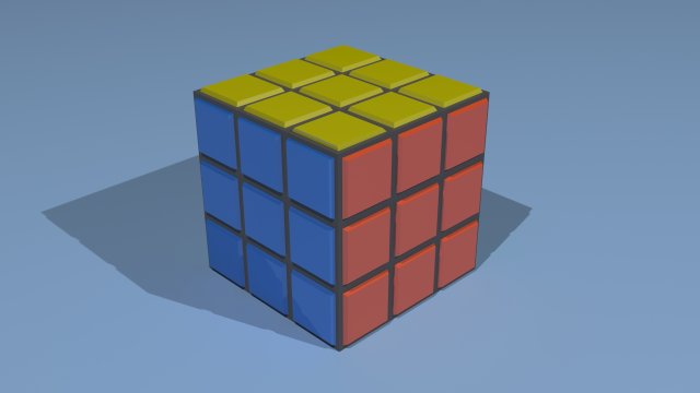 3d cubic cube model low poly 3D Модель .c4d .max .obj .3ds .fbx .stl .blend 