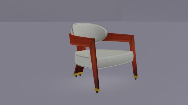 frances launch chair 3D Model .c4d .max .obj .3ds .fbx .stl .blend 