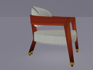 frances launch chair 3D Model