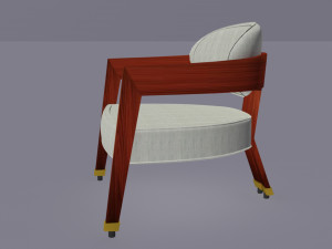 frances launch chair 3D Model