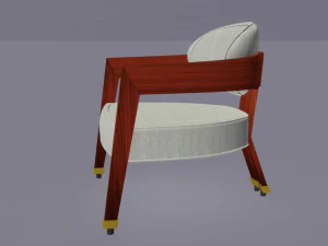 frances launch chair 3D Model