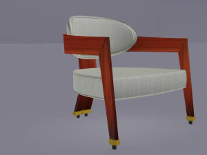 frances launch chair 3D Model