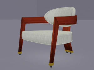 frances launch chair 3D Model