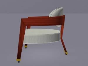frances launch chair 3D Model