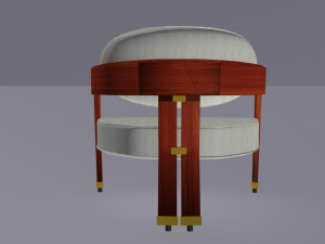 frances launch chair 3D Model
