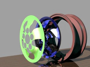car rim 3D Model