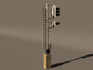 traffic light Model 3D