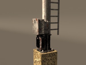 traffic light Model 3D