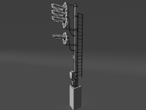 traffic light Model 3D