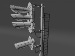 traffic light Model 3D
