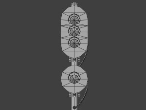 traffic light Model 3D
