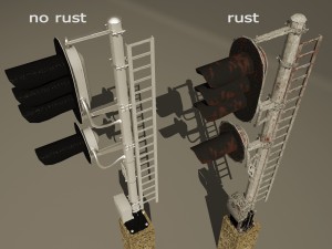traffic light Model 3D