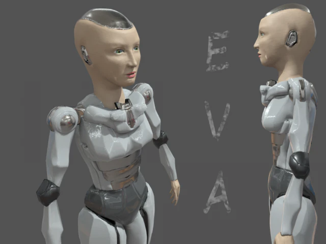 eva 3D Model .c4d .max .obj .3ds .fbx .stl .blend