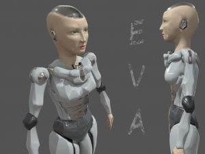 eva 3D 모델