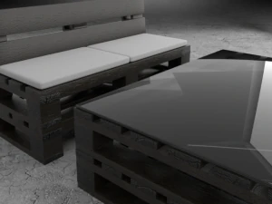 유로 팔레트 3D 모델