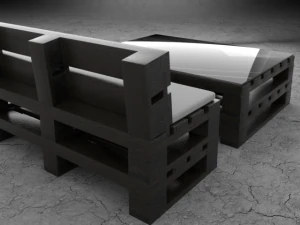 euro palette 3D Model