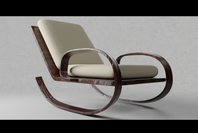 relax chair ljuljacka 3D Model .c4d .max .obj .3ds .fbx .stl .blend 