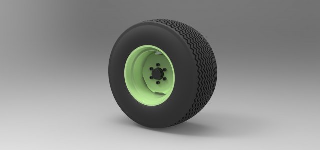 Car wheel 3D Модель .c4d .max .obj .3ds .fbx .stl .blend