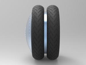 Double wheel 3D-Modell