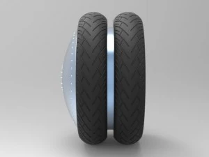 Double wheel 3D Model