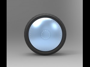 Double wheel 3D-Modell