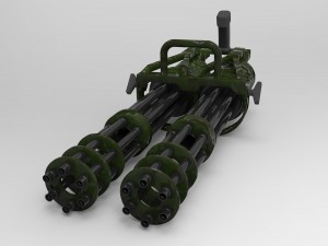 Double machine Modèle 3D