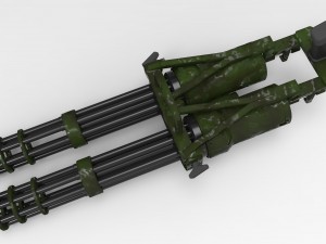 Double machine Modèle 3D