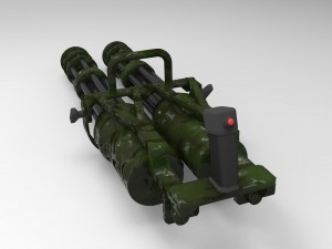 Double machine Modèle 3D