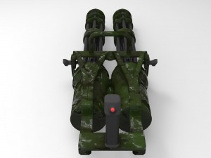 Double machine Modèle 3D