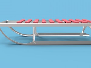 Childs sled 3D Model