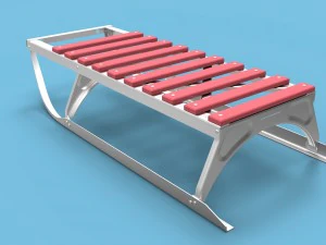 Childs sled 3D Model