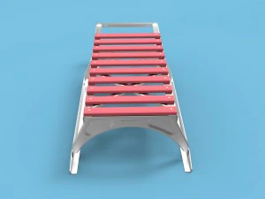 Childs sled 3D Model