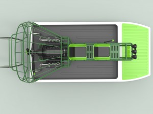 Airboat Model 3D