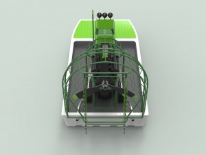 Airboat Model 3D
