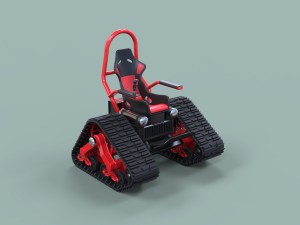 Tankchair 3D Model