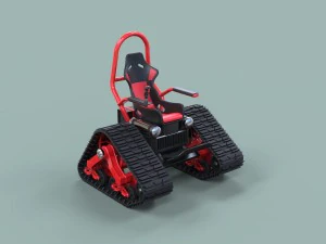 Кресло-цистерна 3D Модель