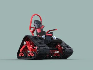 Tankchair 3D Model