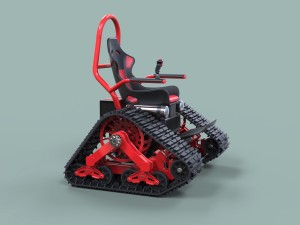 Tankchair Model 3D