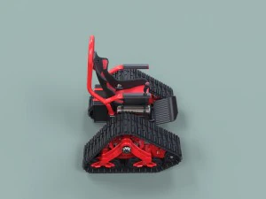 Tankchair 3D Model