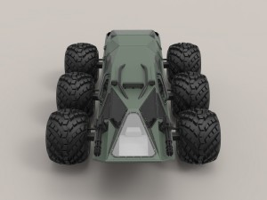 Concept military vehicle Model 3D