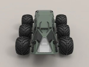 Concept military vehicle 3D Model