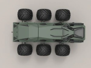 Concept military vehicle 3D Model