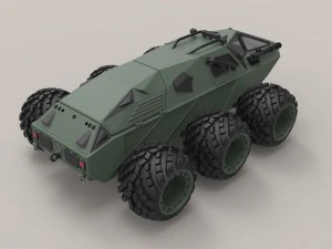 Concept military vehicle 3D Model