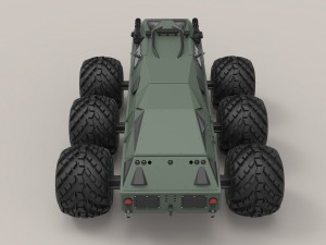 Concept military vehicle Model 3D