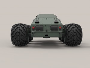 Concept military vehicle Model 3D