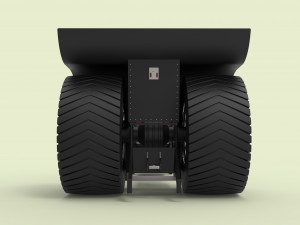 Twin-engined pulling tractor 3D Model