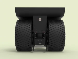 Twin-engined pulling tractor 3D Model