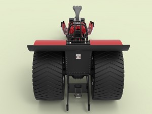 Twin-engined pulling tractor 3D Model