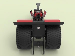 Twin-engined pulling tractor 3D Model